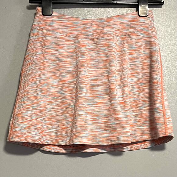 Title nine Pants - Title Nine Pink Blue Pull On Athletic Skort Golf Tennis